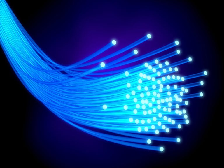 Infraestructura de red de fibra óptica